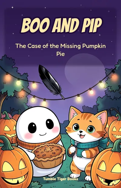 Boo and Pip: The Case of the Missing Pumpkin Pie paperback cover