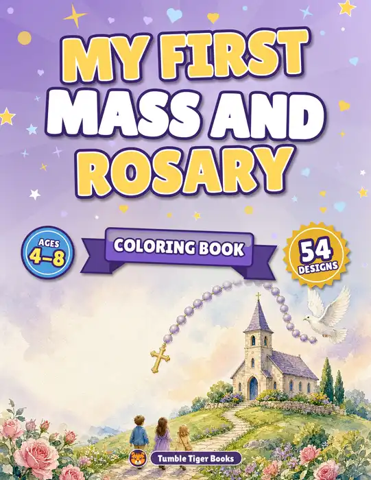 Catholic Mass and Rosary Coloring Pages