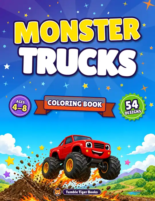 Monster Truck Coloring Pages