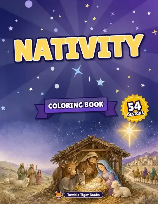 Nativity Coloring Pages