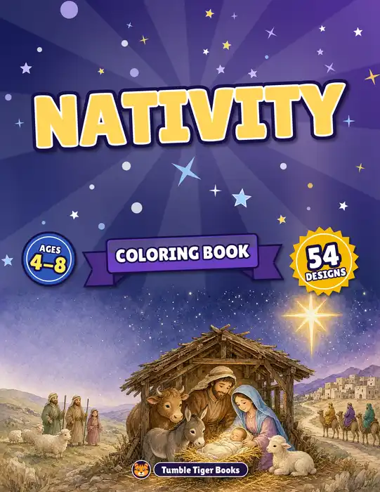 Nativity Coloring Pages