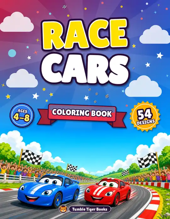 Race Car Coloring Pages