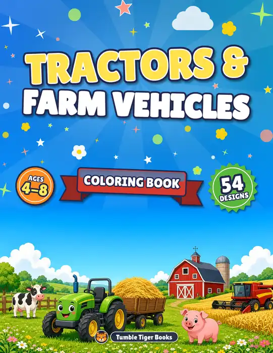 Tractor Coloring Pages