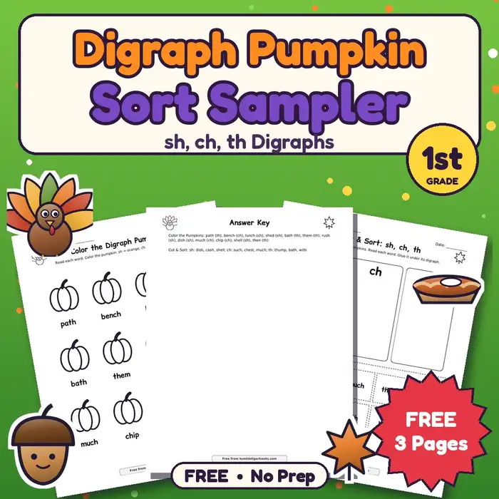 Digraph Pumpkin Sort Sampler preview