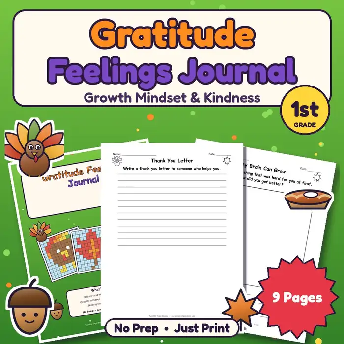 Gratitude Feelings Journal, 1st preview