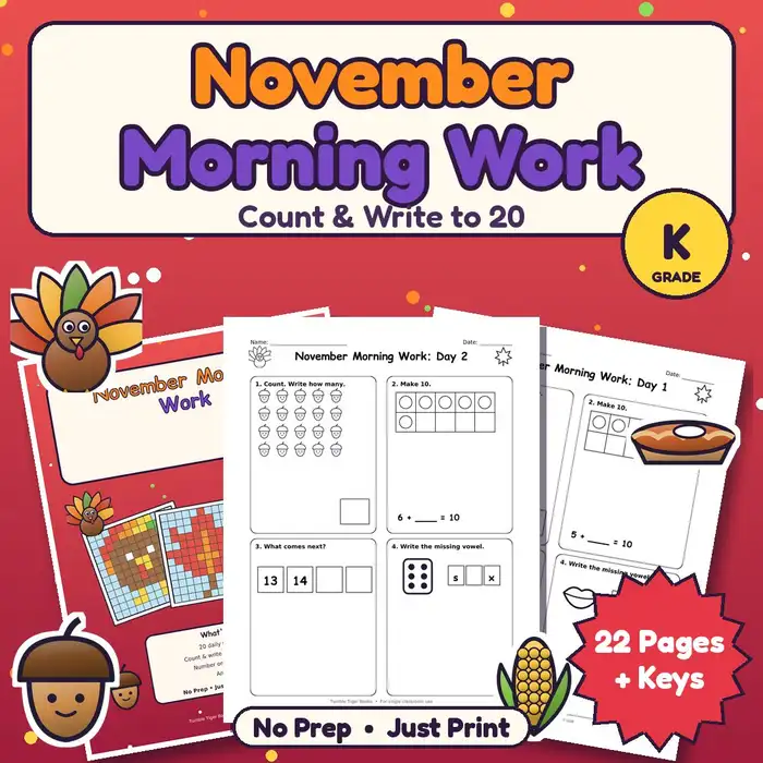 November Morning Work, K preview
